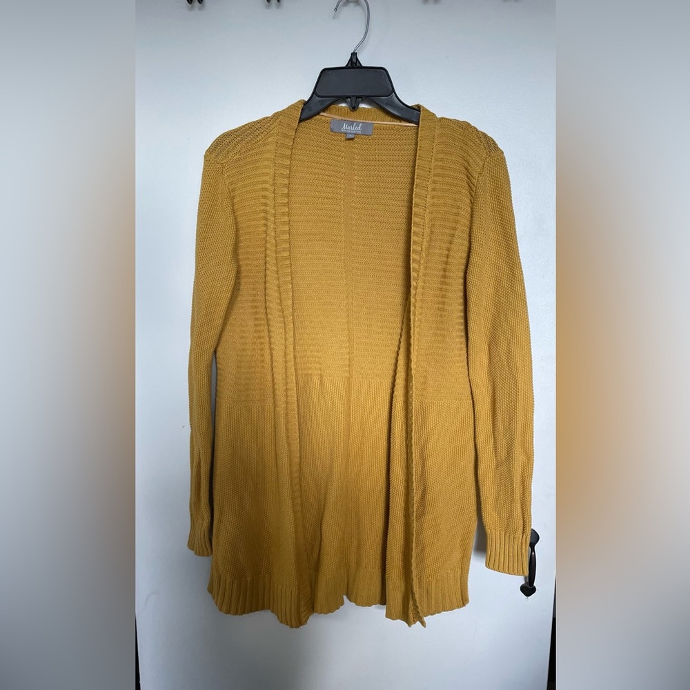 Marled Knitted Cardigan